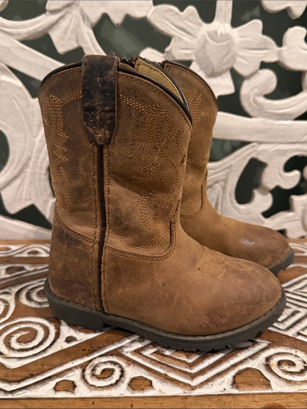 Toddler Smoky mountain Pull-On Western Boots